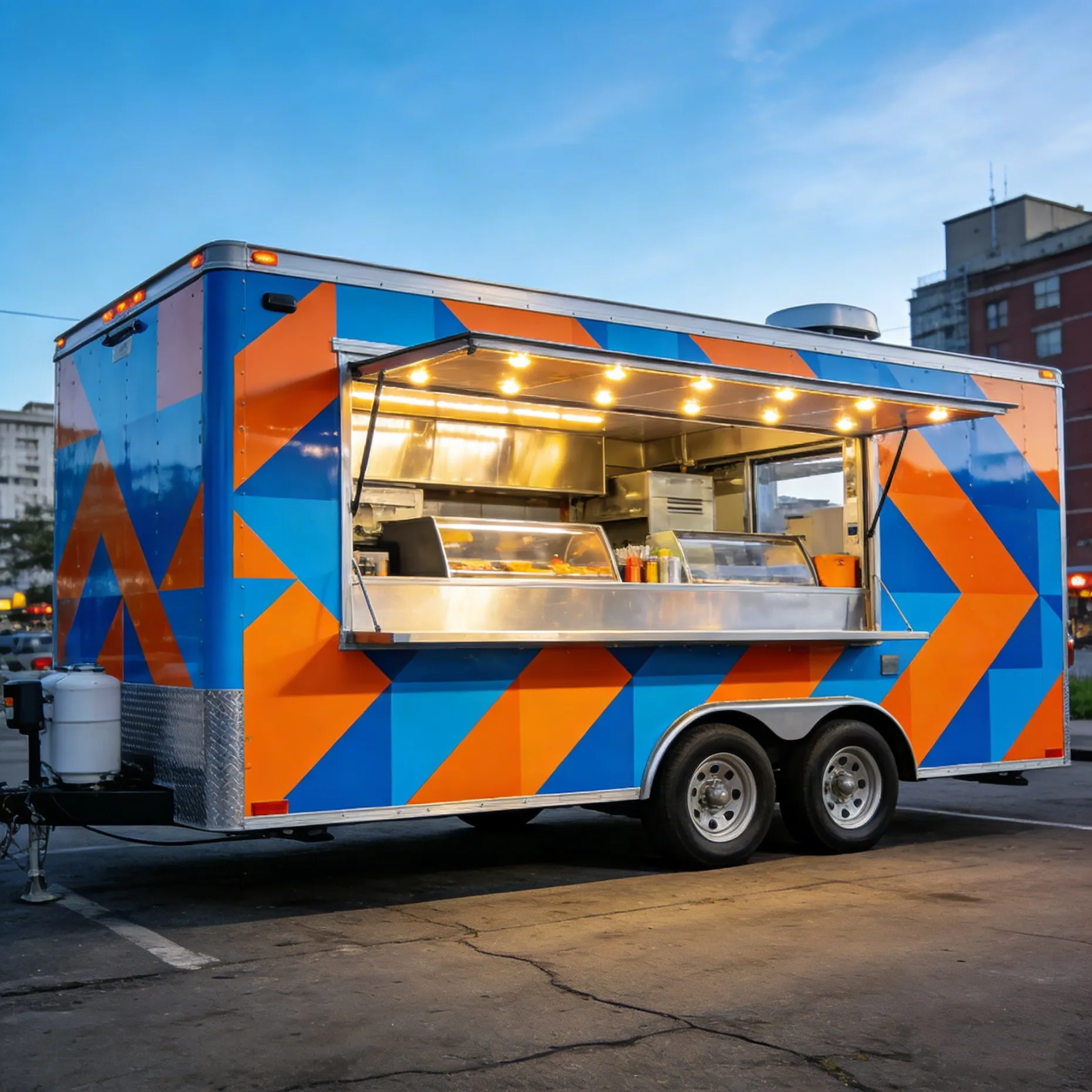 Multifunctional Mobile Food Trailer Kitchen For Bakery Winery And Coffee Commercial Street Food Vending Outdoor Catering Cart
Multifunctional Mobile Food Trailer Kitchen For Bakery Winery And Coffee Commercial Street Food Vending Outdoor Catering Cart