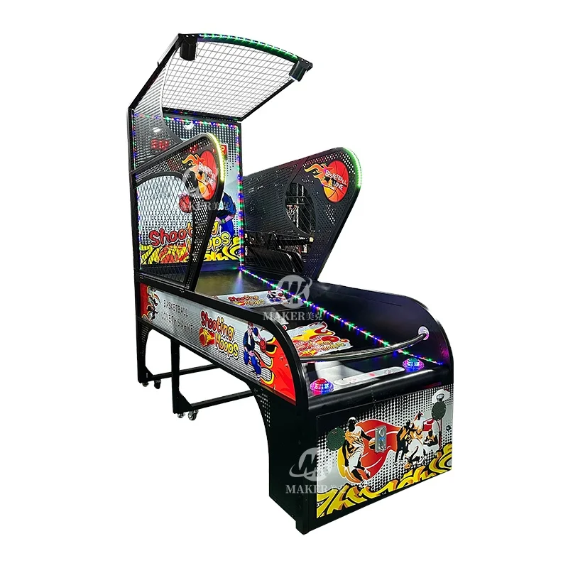 Maker Indoor Electronic Children Game Machine Kids Amusement Arcade Machine Mini Basketball Game Machine for Mall
Maker Indoor Electronic Children Game Machine Kids Amusement Arcade Machine Mini Basketball Game Machine for Mall
