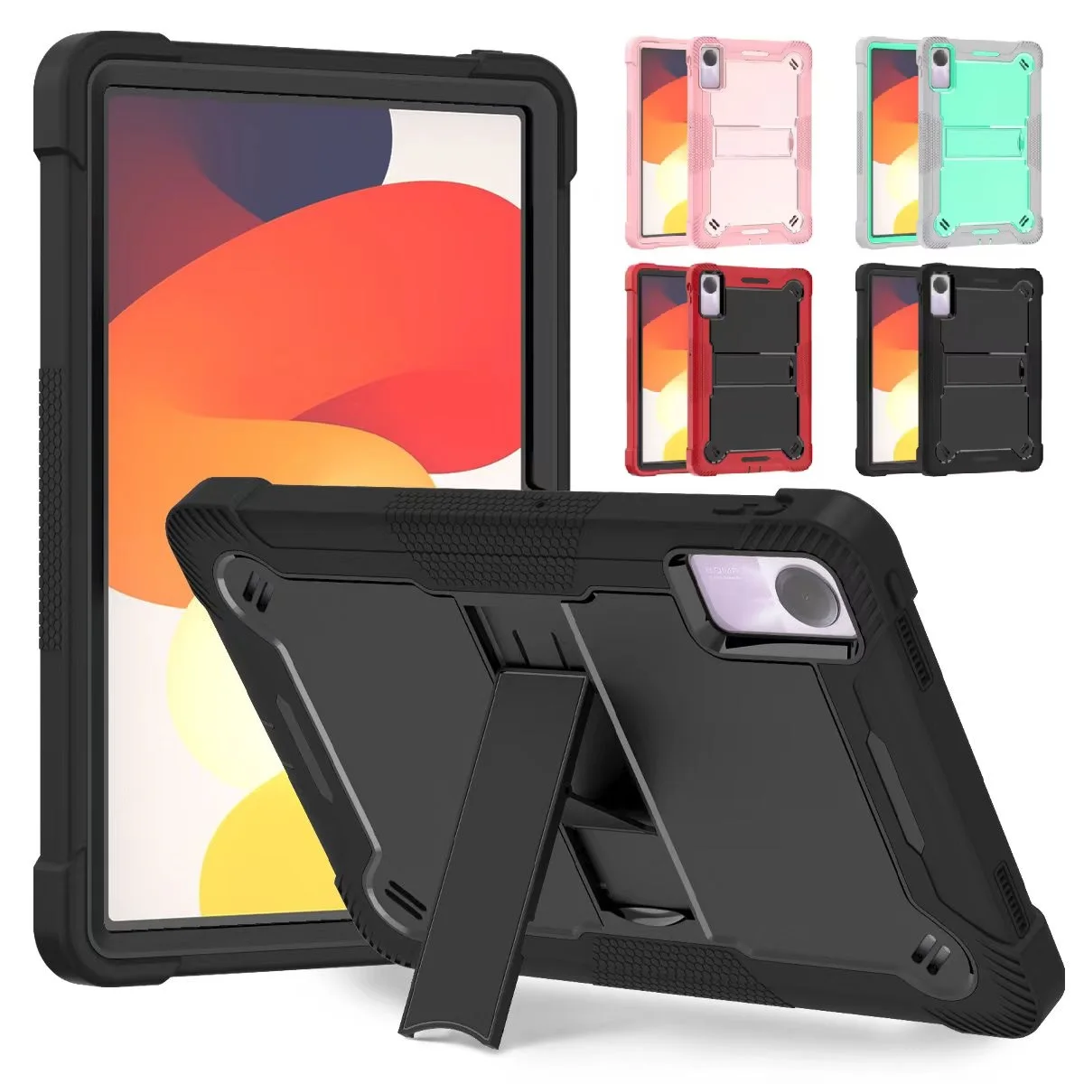 Для Xiaomi Redmi Pad Pro12.1 '' Pad 10,6 2022 SE11 дюймов 2023 3-слойная защита противоударный ПК + силиконовый материал подставка
Для Xiaomi Redmi Pad Pro12.1 '' Pad 10,6 2022 SE11 дюймов 2023 3-слойная защита противоударный ПК + силиконовый материал подставка