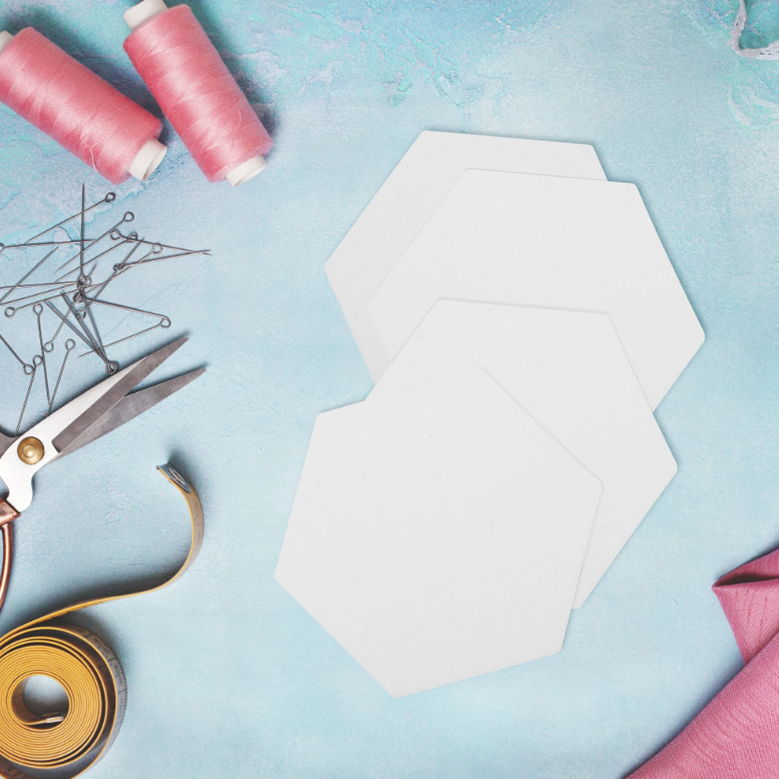 300pcs Templates Hexagon Patchwork Paper Quilting Templates Sewing Craft Supplies Piercing Quilting Tool Mold Practical Gifts
300pcs Templates Hexagon Patchwork Paper Quilting Templates Sewing Craft Supplies Piercing Quilting Tool Mold Practical Gifts