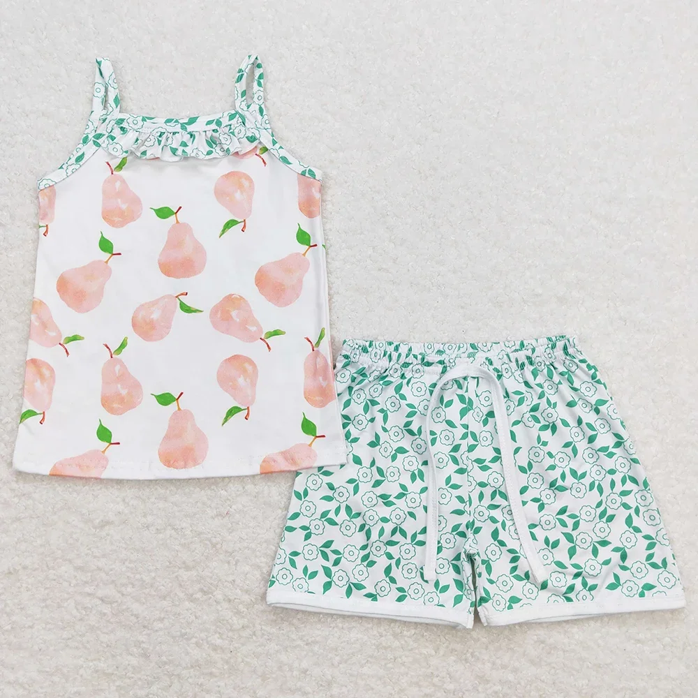 Casual Girl Summer Kids Clothing Sets New Designs Sibling Straps Floral Baby Clothes
Casual Girl Summer Kids Clothing Sets New Designs Sibling Straps Floral Baby Clothes