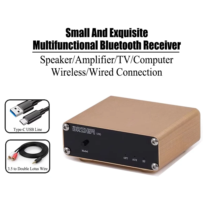 20M HIFI Multifunctional Lossless Bluetooth 5.0 Receiver For Home Sound Audio /Car Amplifier Speaker Refit AUX3.5mm/OPT/BT Input
20M HIFI Multifunctional Lossless Bluetooth 5.0 Receiver For Home Sound Audio /Car Amplifier Speaker Refit AUX3.5mm/OPT/BT Input