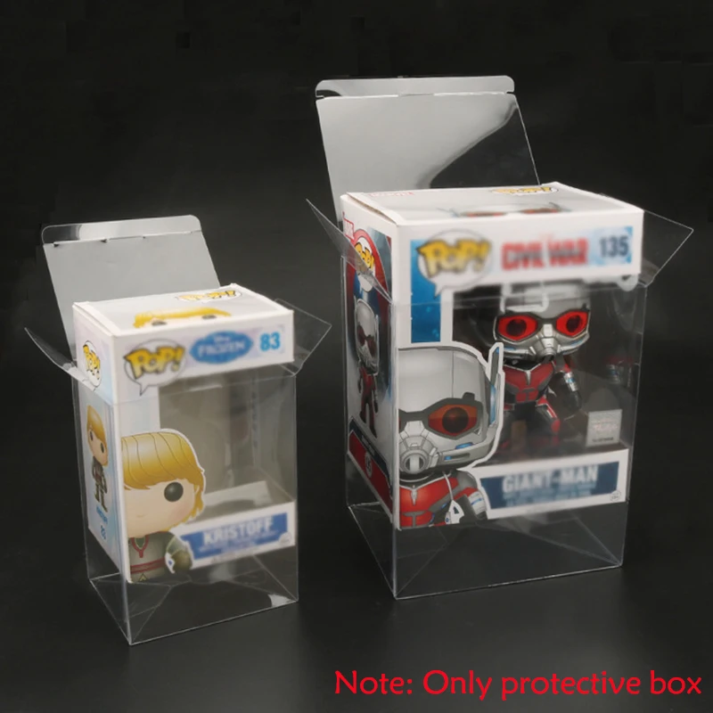 Защитные чехлы для фигурок Funko Pop 4 "6", толстая кристально прозрачная пылезащитная коробка для хранения коллекционных виниловых фигурок
Защитные чехлы для фигурок Funko Pop 4 "6", толстая кристально прозрачная пылезащитная коробка для хранения коллекционных виниловых фигурок
