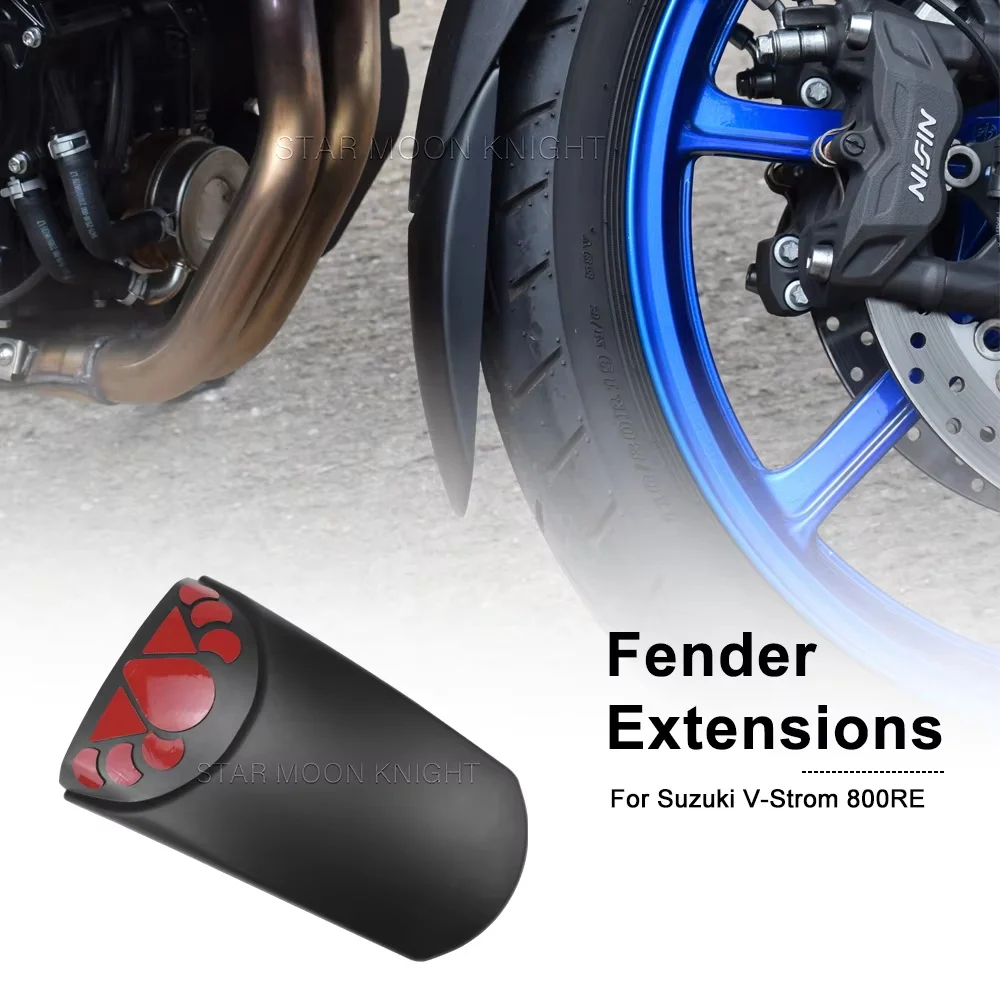 Mudguard Extensions For Suzuki V-Strom 800RE V Strom 800 RE Motorcycle Front Fender Extender Accessories
Mudguard Extensions For Suzuki V-Strom 800RE V Strom 800 RE Motorcycle Front Fender Extender Accessories