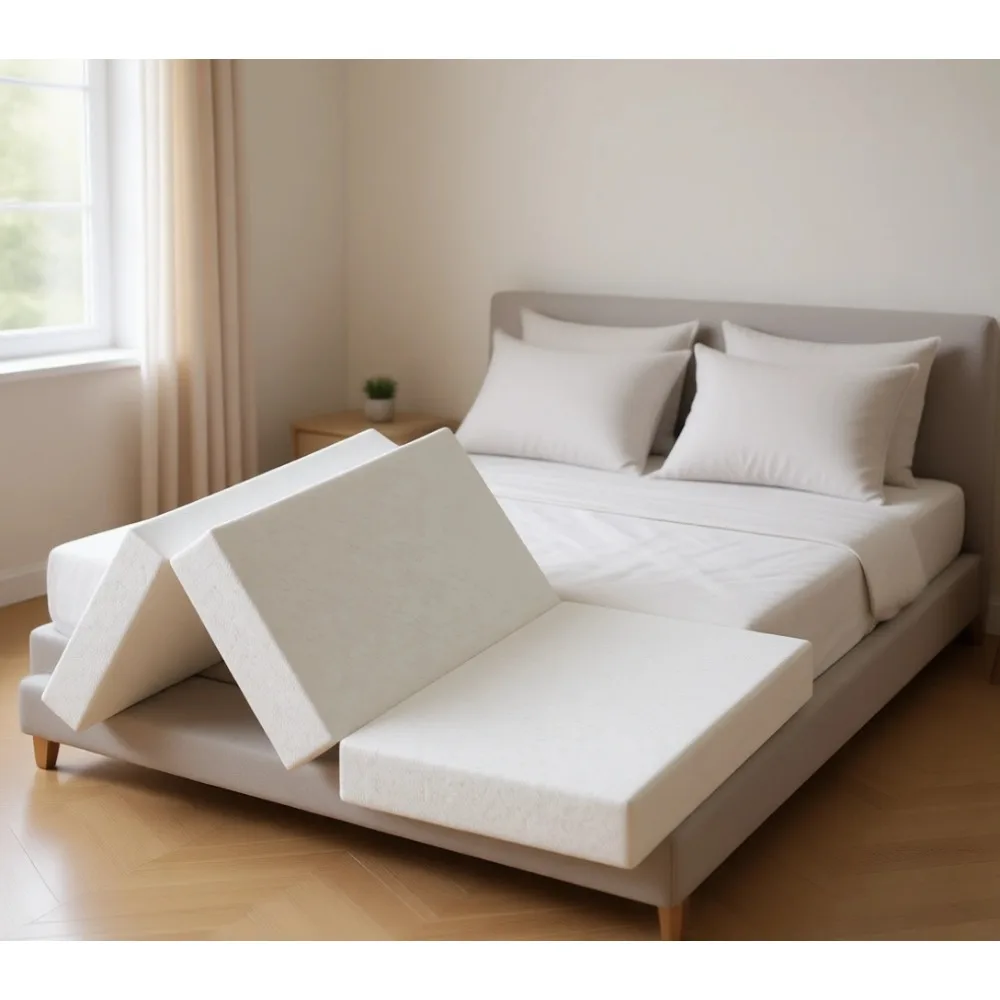Compact 3 inch Foldable Mini Mattress for Travel and Outdoor Use with Washable Cover
Compact 3 inch Foldable Mini Mattress for Travel and Outdoor Use with Washable Cover