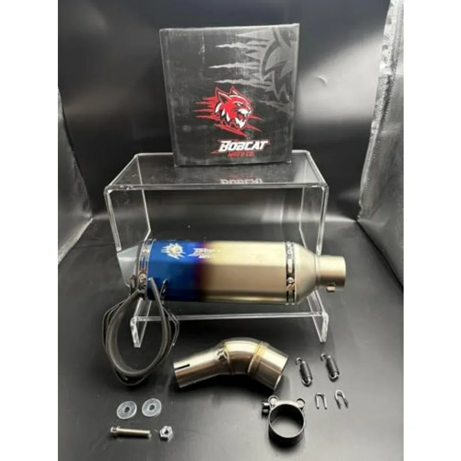 Exhaust Muffler Kit with Mid Pipe for MT-03 YZF-R3 2015-2025 Slip On Stainless Steel Black High Performance Lightweight
Exhaust Muffler Kit with Mid Pipe for MT-03 YZF-R3 2015-2025 Slip On Stainless Steel Black High Performance Lightweight
