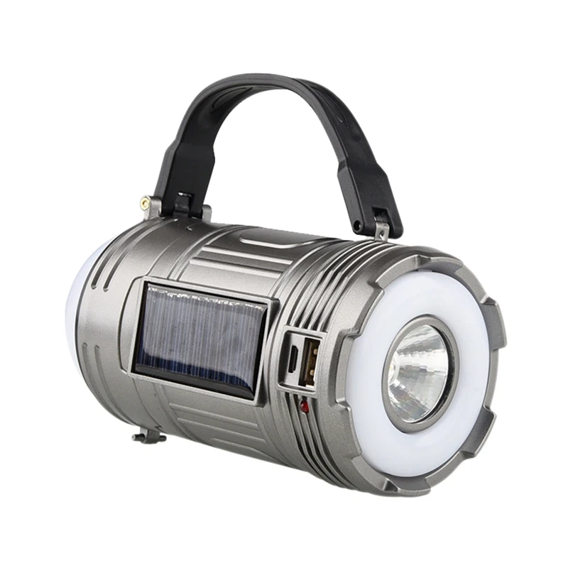 Camping Lantern Solar Rechargeable LED Light Waterproof Collapsible Emergency Flashlight For Outdoor Climbing Fishing
Camping Lantern Solar Rechargeable LED Light Waterproof Collapsible Emergency Flashlight For Outdoor Climbing Fishing
