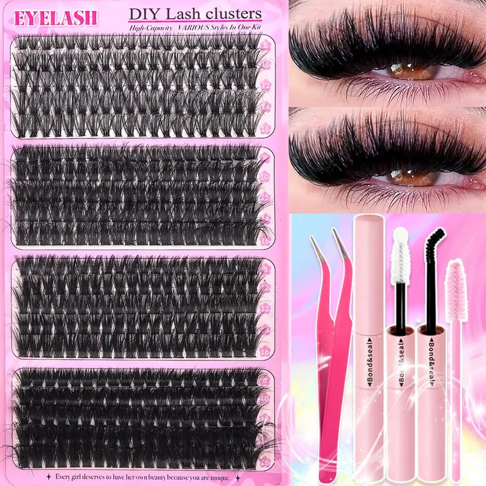 Новый набор сегментированных накладных ресниц - объемные ресницы с D-изгибом, придающие густоту, с клеем для ресниц и пинцетом, 3 шт.
Новый набор сегментированных накладных ресниц - объемные ресницы с D-изгибом, придающие густоту, с клеем для ресниц и пинцетом, 3 шт.