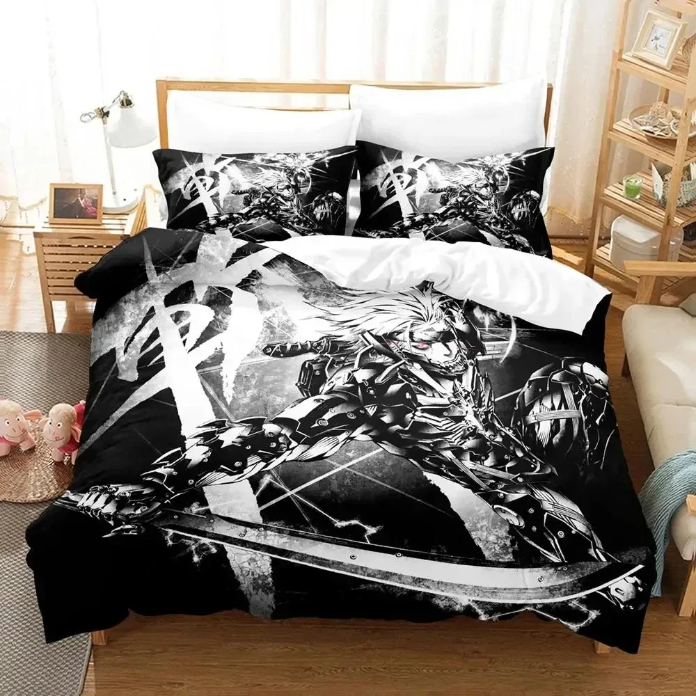 Game Metal Gear Rising Revengeance Bedding Set Duvet Cover Bed Set Quilt Cover Pillowcase Comforter king Queen Size Boys Adult
Game Metal Gear Rising Revengeance Bedding Set Duvet Cover Bed Set Quilt Cover Pillowcase Comforter king Queen Size Boys Adult