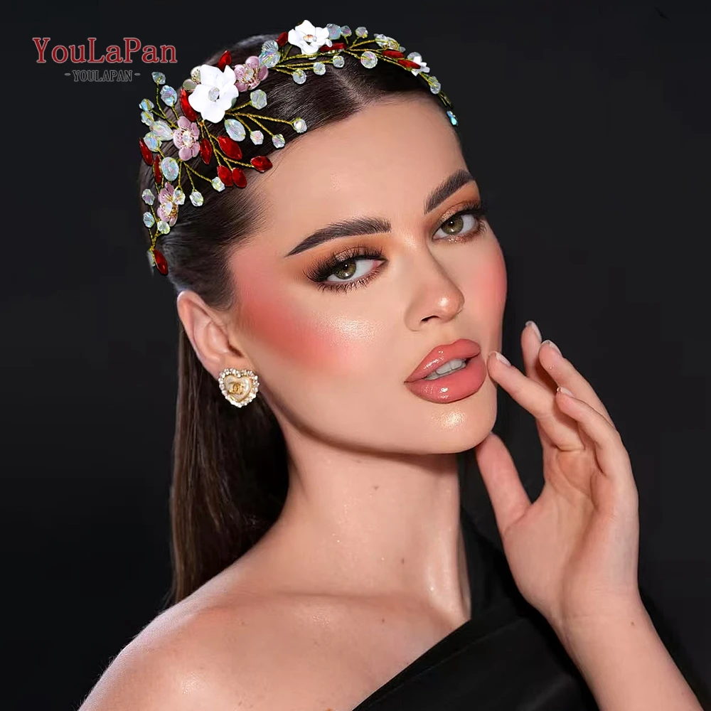 YouLaPan Bridal Wedding Flower Headband Rhinestone Headwear Elegant Women Headpiece Banquet Party Crystal Hair Accessories HP862
YouLaPan Bridal Wedding Flower Headband Rhinestone Headwear Elegant Women Headpiece Banquet Party Crystal Hair Accessories HP862