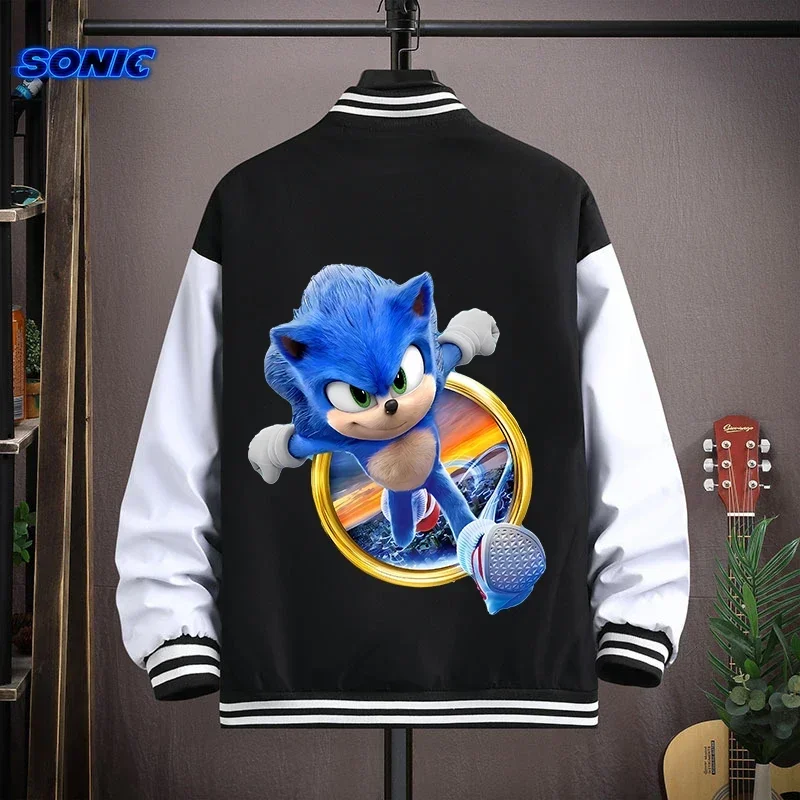 Sonics Adult baseball Jackets Men Women Anime Loose Sports Jacket Boy Girl Spring Autumn Trendy Cool Clothes Top Birthday Gift
Sonics Adult baseball Jackets Men Women Anime Loose Sports Jacket Boy Girl Spring Autumn Trendy Cool Clothes Top Birthday Gift