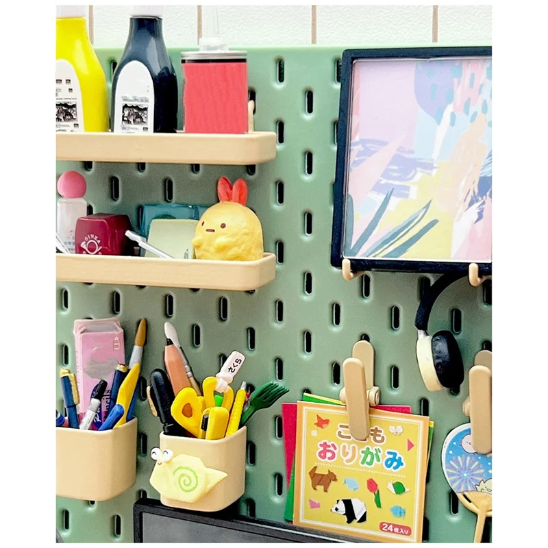 A63T-Miniature Furniture Pegboard Accessories Mini Hook Wall Storage Rack For Kitchen Decoration Accessories 
A63T-Miniature Furniture Pegboard Accessories Mini Hook Wall Storage Rack For Kitchen Decoration Accessories