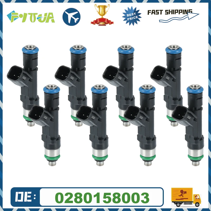 4/8pcs Fuel injector 0280158003 For 2004 Ford F-150 5.4L V8 Replacement Car Engine Injectors Fuel Nozzle Injection Kit
4/8pcs Fuel injector 0280158003 For 2004 Ford F-150 5.4L V8 Replacement Car Engine Injectors Fuel Nozzle Injection Kit