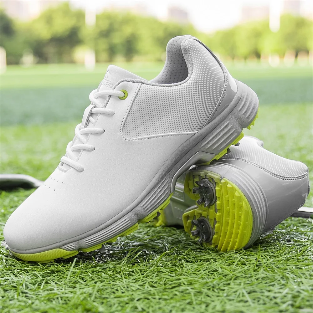 Роскошные мужские туфли для гольфа, нескользящая уличная обувь для игроков в гольф, удобная профессиональная обувь
Роскошные мужские туфли для гольфа, нескользящая уличная обувь для игроков в гольф, удобная профессиональная обувь