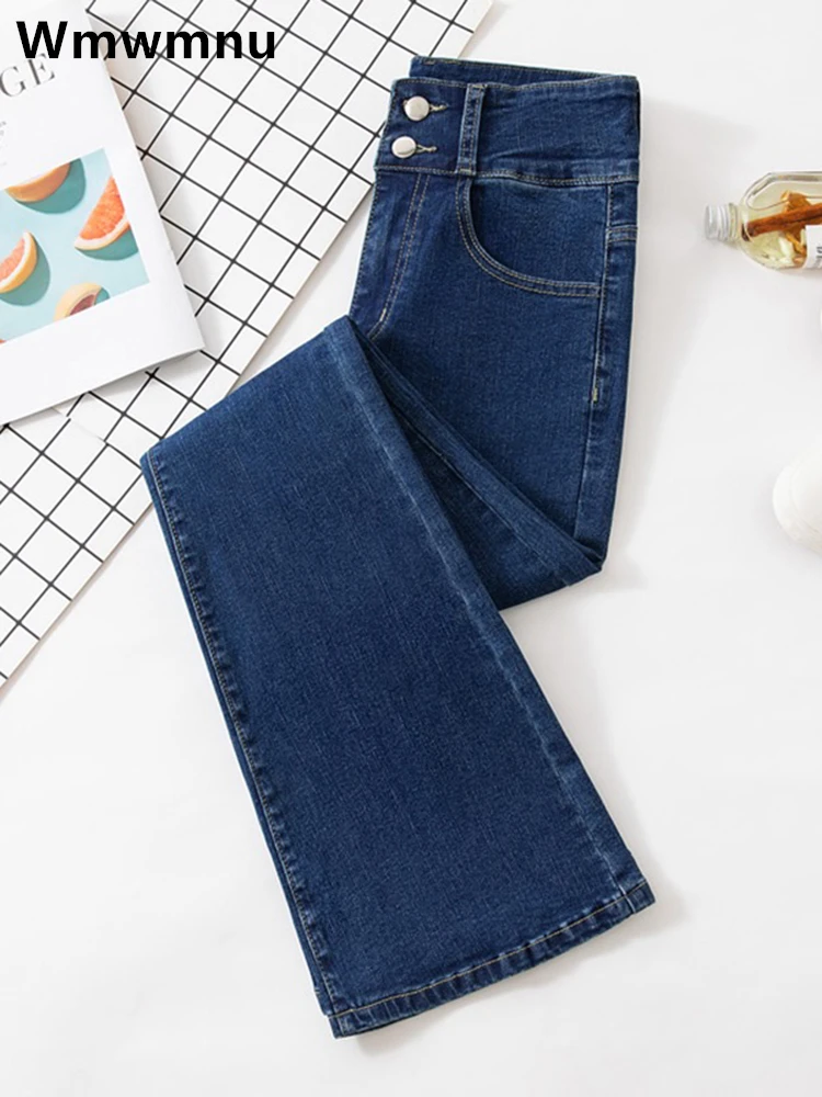 High Waist Slim Flare Jeans For Women Korean Casual Skinny Denim Pants Streetwear Pantalones Vintage Vaqueros Stretch Trousers
High Waist Slim Flare Jeans For Women Korean Casual Skinny Denim Pants Streetwear Pantalones Vintage Vaqueros Stretch Trousers