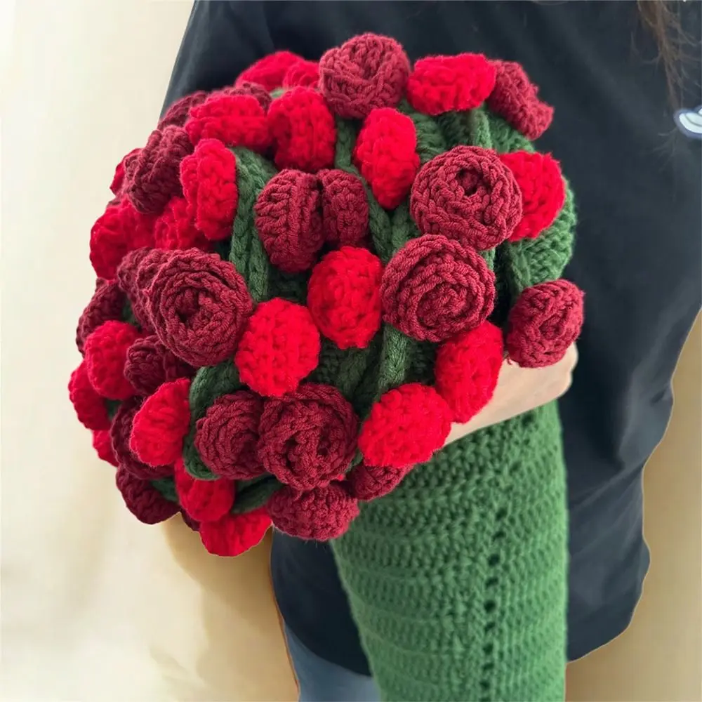 Green Rose Bouquet Blanket Fashion Crochet Rose Nap Blanket Soft Finished Flower Hugging Blanket For Girlfriend and Mom Gift
Green Rose Bouquet Blanket Fashion Crochet Rose Nap Blanket Soft Finished Flower Hugging Blanket For Girlfriend and Mom Gift