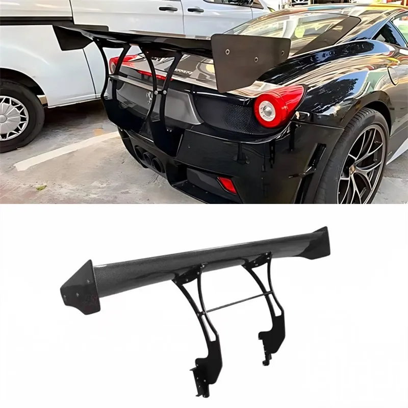 For Ferrari 488 458 Real Dry Carbon Fiber Tail Wing Wing Rear Trunk Lip Car Accessories Refit Decoration Spoiler Kit
For Ferrari 488 458 Real Dry Carbon Fiber Tail Wing Wing Rear Trunk Lip Car Accessories Refit Decoration Spoiler Kit