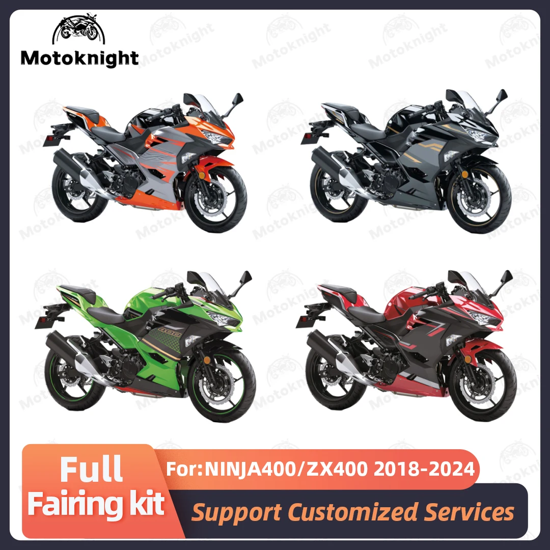 New ABS Motorcycle Fairings Kit Fit For Kawasaki NINJA400 ZX400 2018 2019 2020 2021 2022 2023 2024 Paint Bodywork Fairing Kit
New ABS Motorcycle Fairings Kit Fit For Kawasaki NINJA400 ZX400 2018 2019 2020 2021 2022 2023 2024 Paint Bodywork Fairing Kit