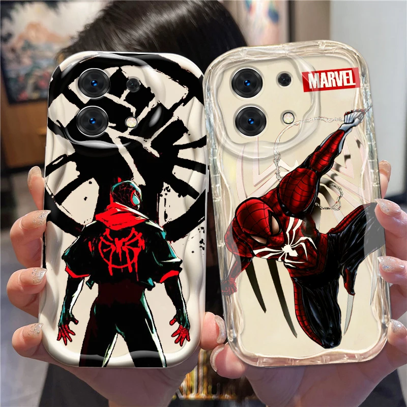 Marvel Hero Spider Man For Xiaomi Redmi Note 13 12 12S 11S 11 10 9 8 10A 9C 9T Pro Plus 5G Wave Oil Cover Phone Case
Marvel Hero Spider Man For Xiaomi Redmi Note 13 12 12S 11S 11 10 9 8 10A 9C 9T Pro Plus 5G Wave Oil Cover Phone Case