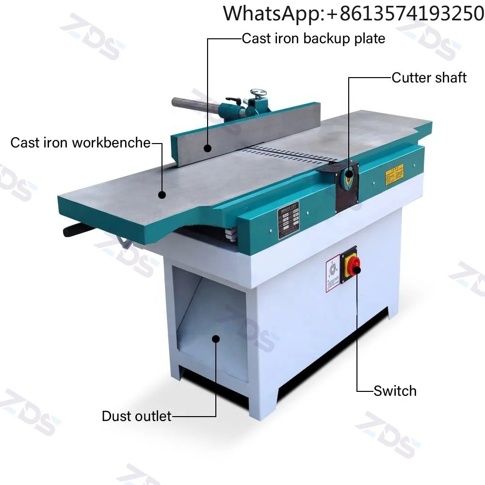 Electric Wood Jointer Bench Planer Wood Planer Thicknesser Machine
Electric Wood Jointer Bench Planer Wood Planer Thicknesser Machine