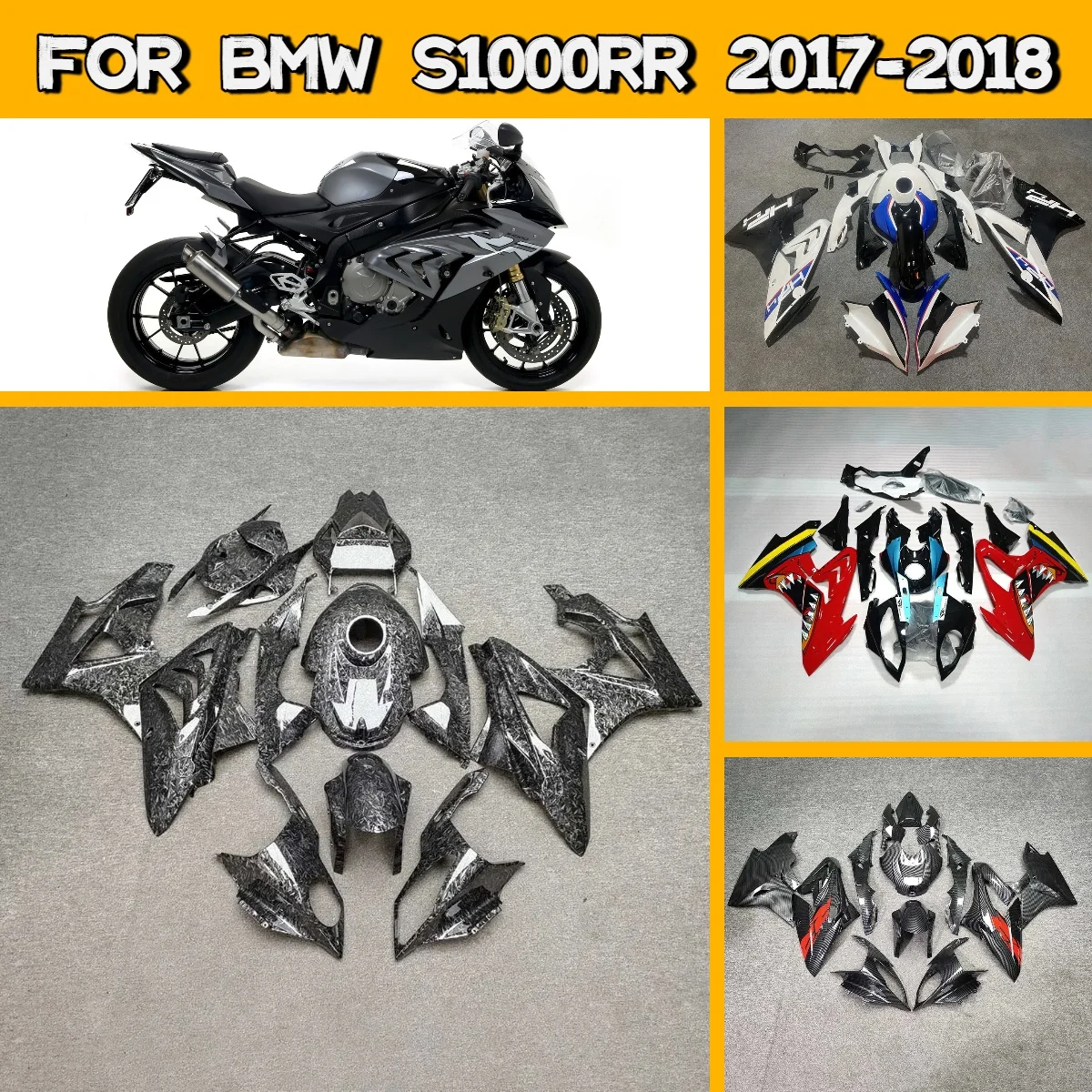Усовершенствованный комплект обтекателей для BMW S1000RR 2017-2018: Новые инжекционные аксессуары, кастомные обтекатели 17-18 S1000RR
Усовершенствованный комплект обтекателей для BMW S1000RR 2017-2018: Новые инжекционные аксессуары, кастомные обтекатели 17-18 S1000RR