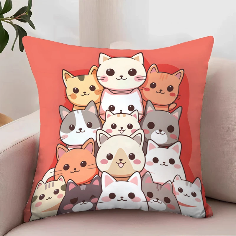 Decorative Pillowcase 40x40 Cute Cat Cover for Pillow Covers Decorative Luxury Cushion Cover Pillowcases for Pillows 45x45 Cases
Decorative Pillowcase 40x40 Cute Cat Cover for Pillow Covers Decorative Luxury Cushion Cover Pillowcases for Pillows 45x45 Cases