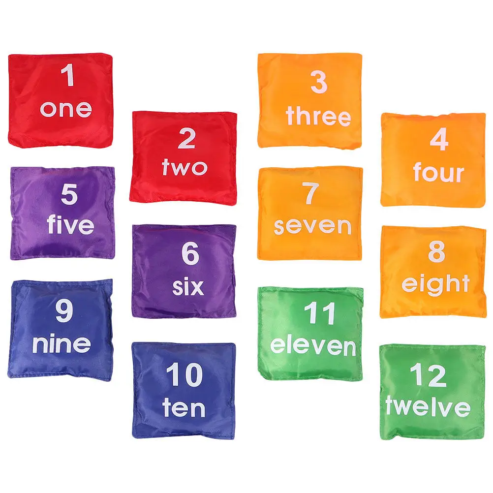 12Pcs Number Bean Bags Interactive Square Toss Game for Kids Preschool Home Learning Indoor Outdoor Play Sensory Tossing
12Pcs Number Bean Bags Interactive Square Toss Game for Kids Preschool Home Learning Indoor Outdoor Play Sensory Tossing