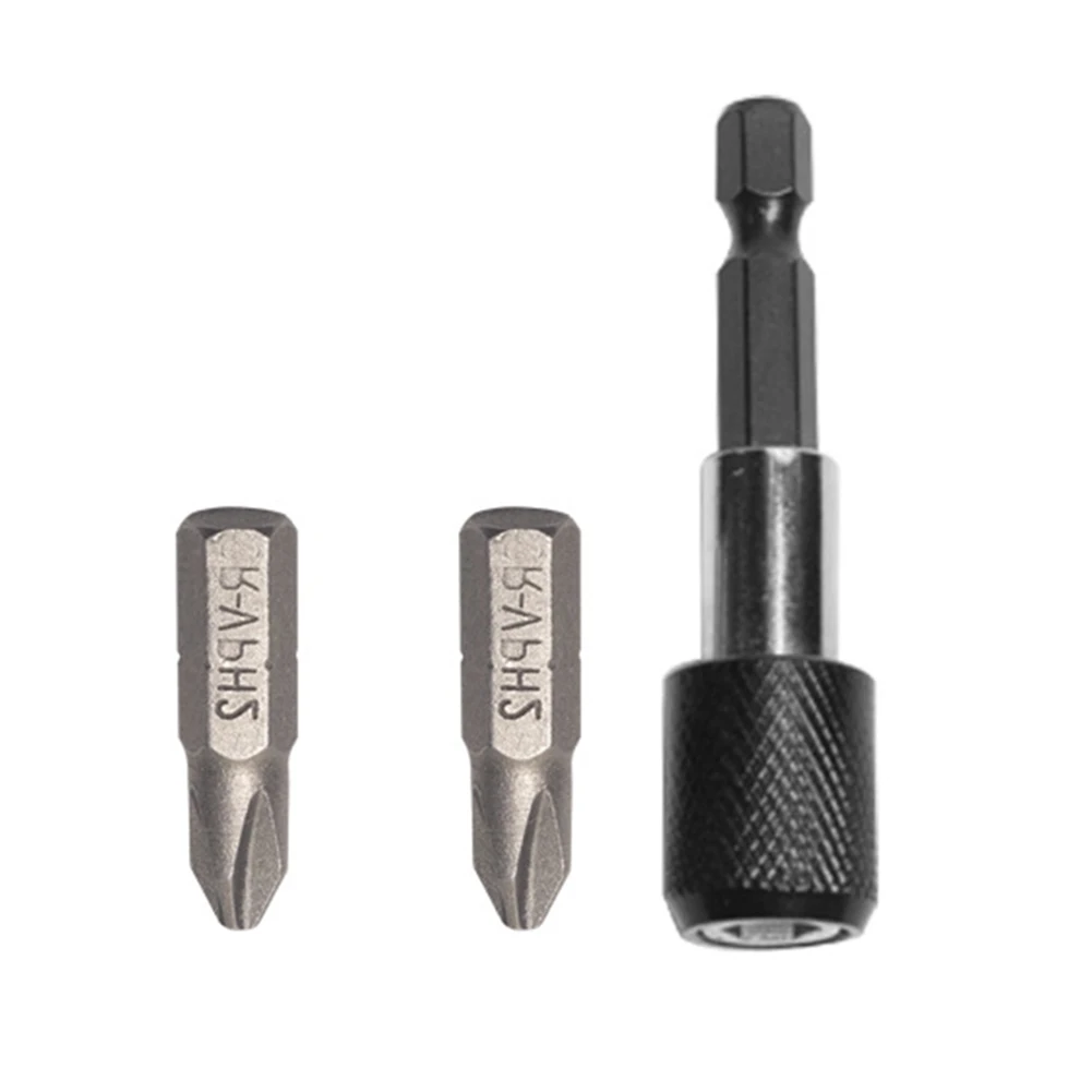 3 Piece Set 60mm Screwdriver Extension Kit Quick Release 1/4 Hex Shank Holder Drill Bit Set Workshop Power Tool Accessories
3 Piece Set 60mm Screwdriver Extension Kit Quick Release 1/4 Hex Shank Holder Drill Bit Set Workshop Power Tool Accessories