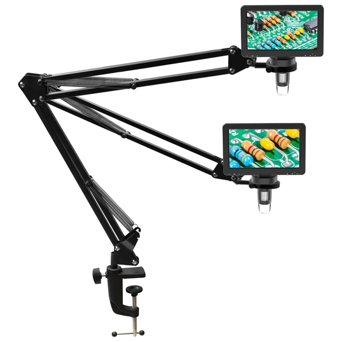 ABIY-RIEVBCAU Flexible Microscope Arm Stand,Adjustable Metal Bracket Coin Microscope Mount Compatible with DM4 DM7 DM9
ABIY-RIEVBCAU Flexible Microscope Arm Stand,Adjustable Metal Bracket Coin Microscope Mount Compatible with DM4 DM7 DM9