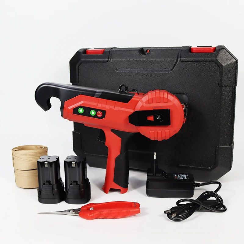 High-efficiency Electric Branch Tying Machine for Grape Tomato Cucumber Portable Machine Binding Wrapping with Paper Twist Tie
High-efficiency Electric Branch Tying Machine for Grape Tomato Cucumber Portable Machine Binding Wrapping with Paper Twist Tie