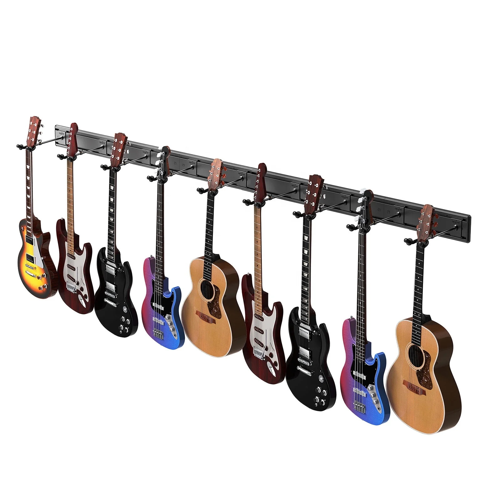 Hooqu High Quality 10 Guitar Wall Mount Hanger Wall Multi-head Display Stand Violin Rack Guitar Stand Guitar Hanger
Hooqu High Quality 10 Guitar Wall Mount Hanger Wall Multi-head Display Stand Violin Rack Guitar Stand Guitar Hanger