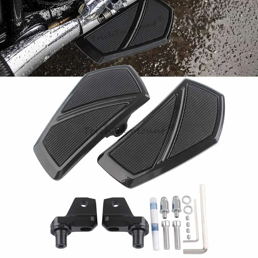 Motorcycle Driver Floorboards Compatible With Bmw R18 Classic 100 Years Models 2020-2023 High Quality Black With Non-Slip Rubber
Motorcycle Driver Floorboards Compatible With Bmw R18 Classic 100 Years Models 2020-2023 High Quality Black With Non-Slip Rubber
