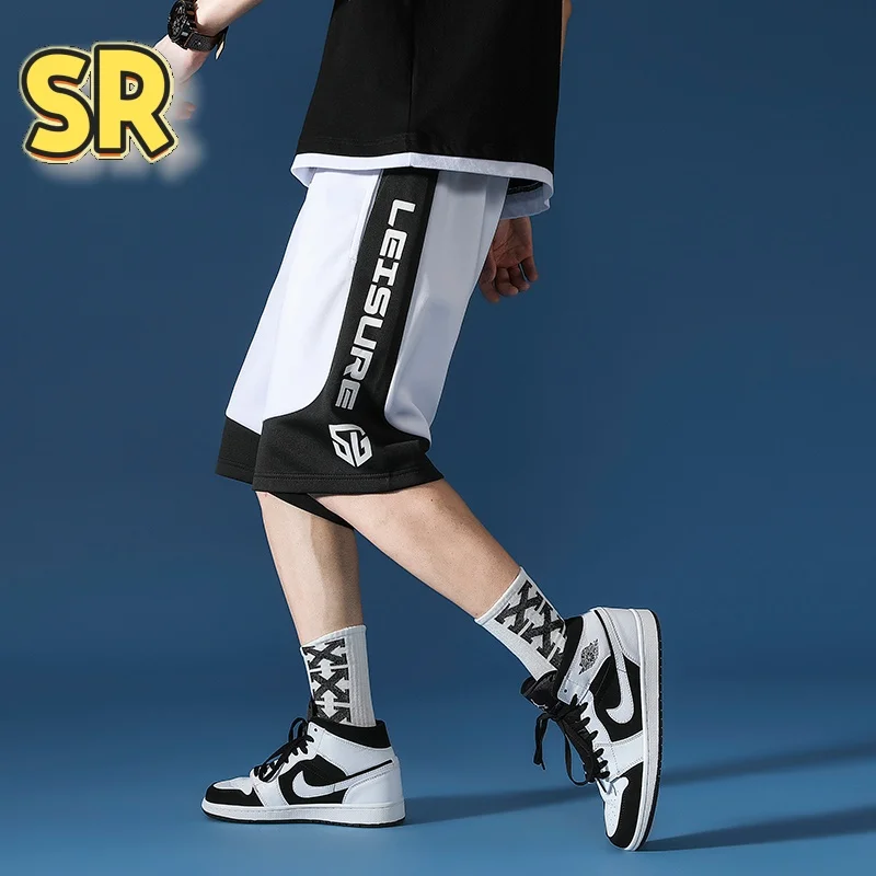 SR STNCA summer trend loose youth basketball shorts, men's American outdoor sports, and quick-drying short pants for students
SR STNCA summer trend loose youth basketball shorts, men's American outdoor sports, and quick-drying short pants for students