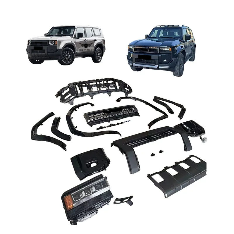 New Arrival Car Exterior For Toyota Land Cruiser 250 LC250 Bx Low Upgrade To High Tx Wx Vx Version Bumpers Headlights Grille
New Arrival Car Exterior For Toyota Land Cruiser 250 LC250 Bx Low Upgrade To High Tx Wx Vx Version Bumpers Headlights Grille