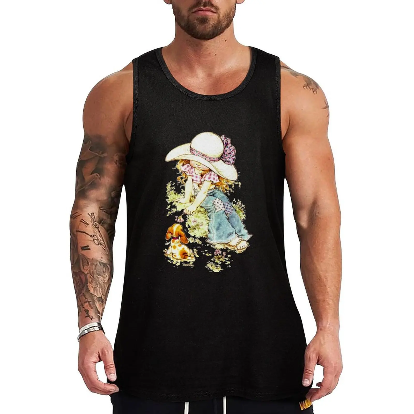 Sarah Kay with puppy Tank Top High Breathable Tank Top Lightweight Cool Shirt
Sarah Kay with puppy Tank Top High Breathable Tank Top Lightweight Cool Shirt