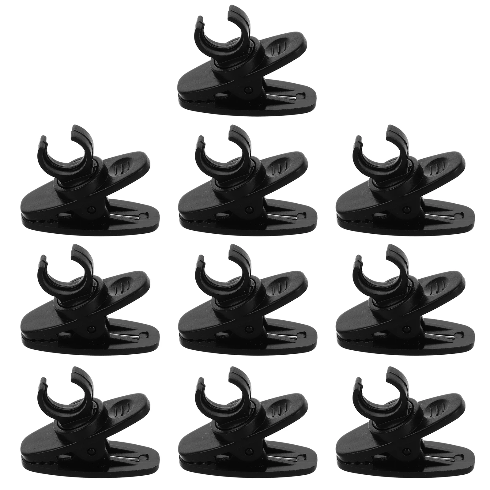 10pcs Black 8mm Rotatable Clips Secure Grip Lavalier Lapel Mic Clip Large Wireless Microphone Replacement Accessories Adjustable
10pcs Black 8mm Rotatable Clips Secure Grip Lavalier Lapel Mic Clip Large Wireless Microphone Replacement Accessories Adjustable