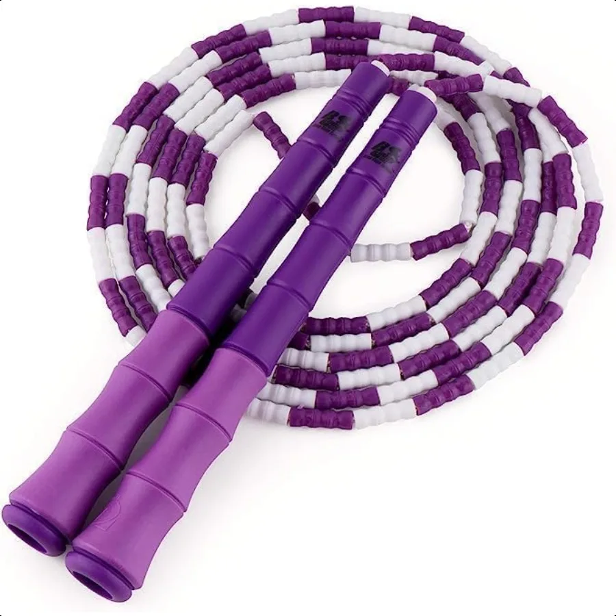 Buddy Lee Beaded Speed Jump Rope Bamboo Shaped Handles Soft TPU Beads High Density Nylon Rope Perfect For Schools Gym Outdoor J
Buddy Lee Beaded Speed Jump Rope Bamboo Shaped Handles Soft TPU Beads High Density Nylon Rope Perfect For Schools Gym Outdoor J