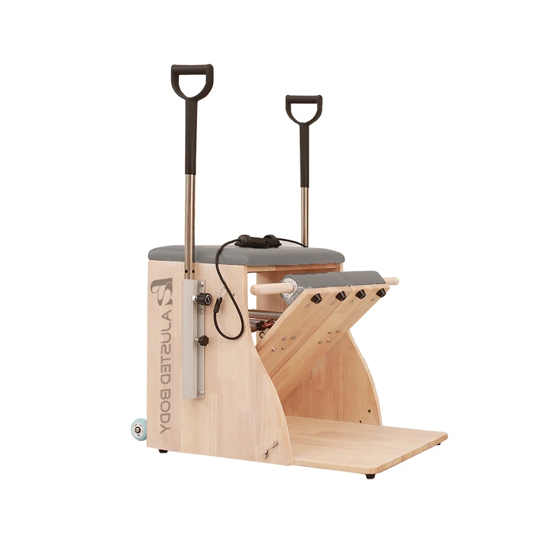 Commercial fitness yoga equipment stable chair aluminum alloy bracket Pilates chair imported wood Wande chair can be customized
Commercial fitness yoga equipment stable chair aluminum alloy bracket Pilates chair imported wood Wande chair can be customized
