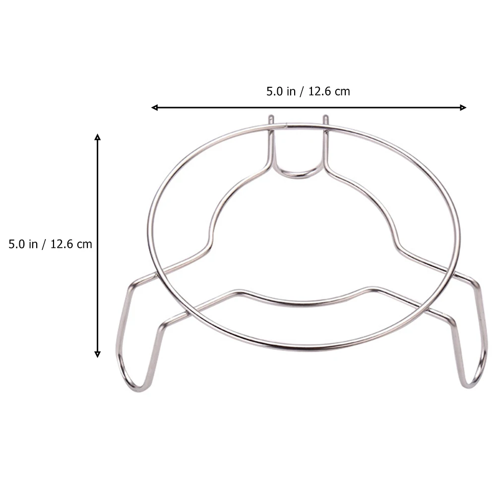 4pcs Stainless Steel Cookware Steamer Rack Round Kitchen Steam Stand for Fish Vegetables Eggs Desserts Seafood Silver 12.5inch
4pcs Stainless Steel Cookware Steamer Rack Round Kitchen Steam Stand for Fish Vegetables Eggs Desserts Seafood Silver 12.5inch