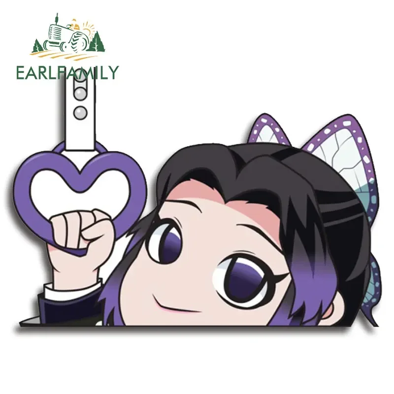 EARLFAMILY 13 см x 9,1 см для Kochou Shinobu Peeker автомобильные аксессуары Chibi Стикеры для доски для серфинга ноутбука Kawaii винил JDM Decal
EARLFAMILY 13 см x 9,1 см для Kochou Shinobu Peeker автомобильные аксессуары Chibi Стикеры для доски для серфинга ноутбука Kawaii винил JDM Decal