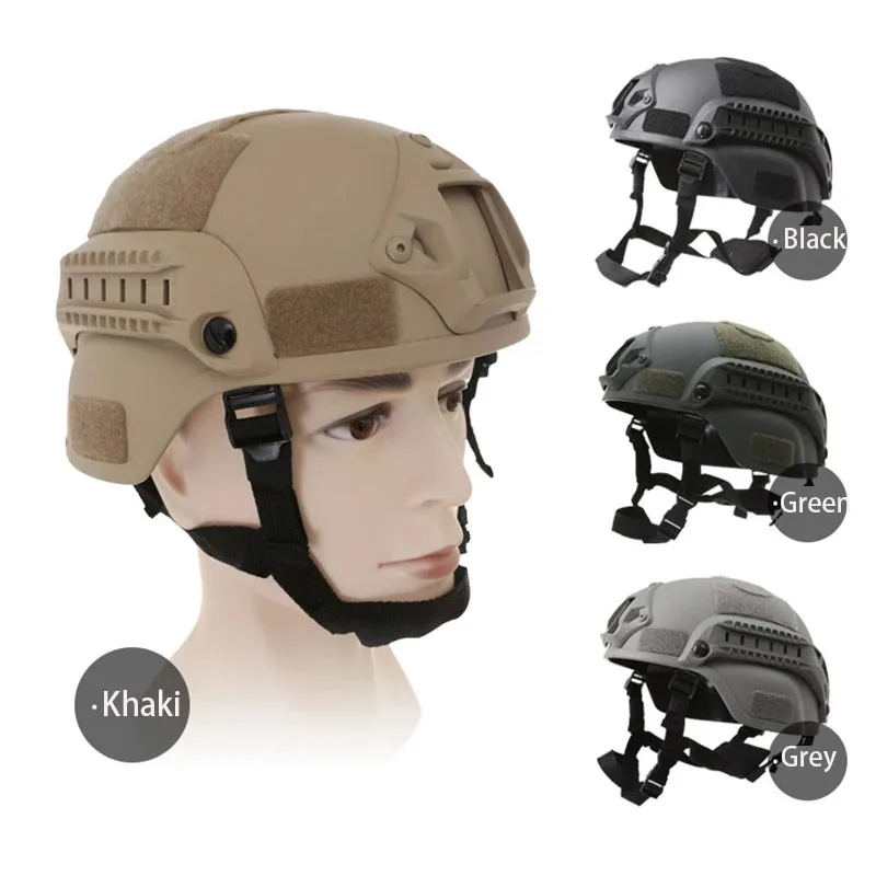 Protective Helmet FAST Helmet MICH2000 Airsoft MH Tactical Helmet Outdoor Tactical Painball CS SWAT Riding Protect Equipment
Protective Helmet FAST Helmet MICH2000 Airsoft MH Tactical Helmet Outdoor Tactical Painball CS SWAT Riding Protect Equipment