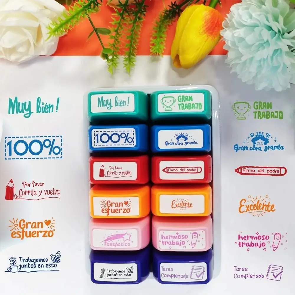 Creative Plastic Encouragement Stamps Colorful Grade Stamps Signature Stamps Gift
Creative Plastic Encouragement Stamps Colorful Grade Stamps Signature Stamps Gift