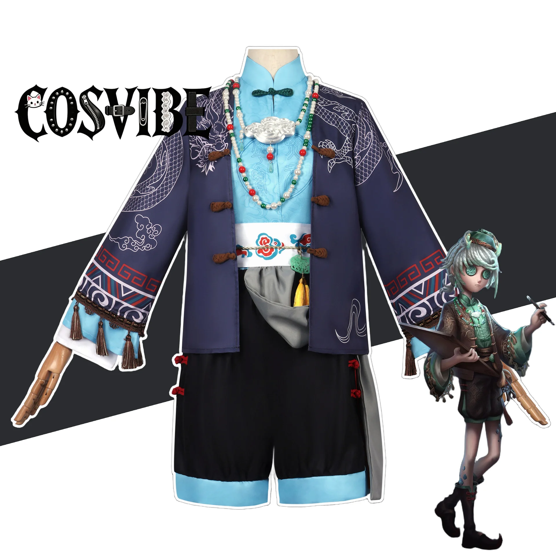 Identity V Edgar Valden Cosplay Costume - New Skin Uniform Set Necklace Men Women Adult Halloween Party
Identity V Edgar Valden Cosplay Costume - New Skin Uniform Set Necklace Men Women Adult Halloween Party