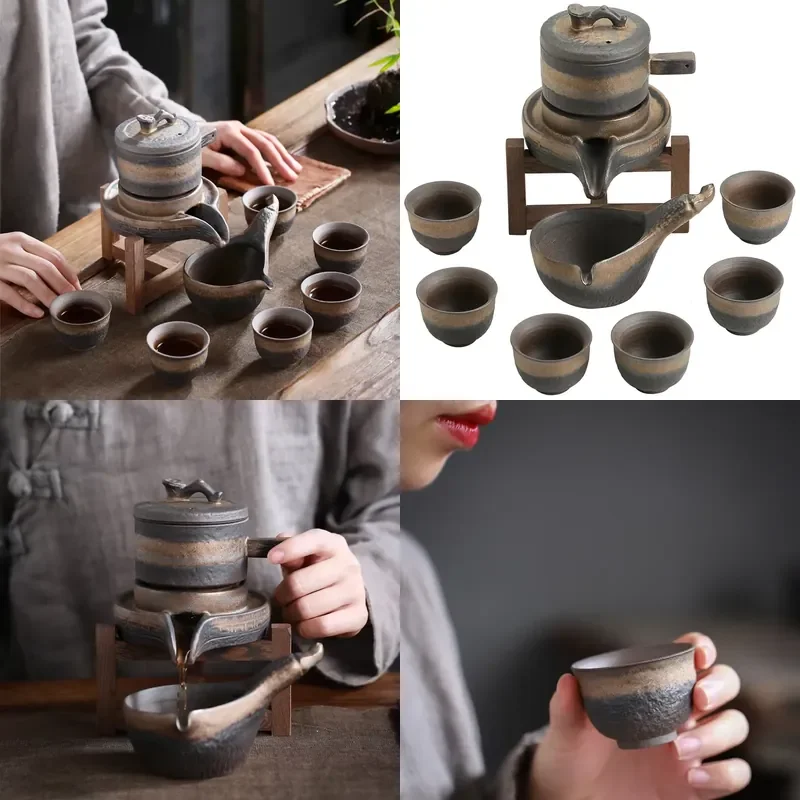 【CHIMU HOME】 Handmade Kung Fu Set Gift Set for Automatic Ceramic Maker Gilding Stonewashed Semi-Automatic or
【CHIMU HOME】 Handmade Kung Fu Set Gift Set for Automatic Ceramic Maker Gilding Stonewashed Semi-Automatic or
