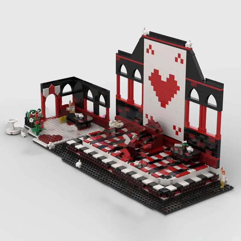 991pcs MOC Tea Party At The Court of The Crimson Queen Architecture Building Blocks Model Assembly Toys Children Festival Gifts
991pcs MOC Tea Party At The Court of The Crimson Queen Architecture Building Blocks Model Assembly Toys Children Festival Gifts
