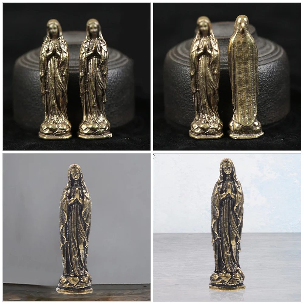 2pcs Virgin Mary Pendant Retro Brass Charm For Necklace Diy Jewelry Making Craft Keychain Hanging Ornament Metal Charms
2pcs Virgin Mary Pendant Retro Brass Charm For Necklace Diy Jewelry Making Craft Keychain Hanging Ornament Metal Charms