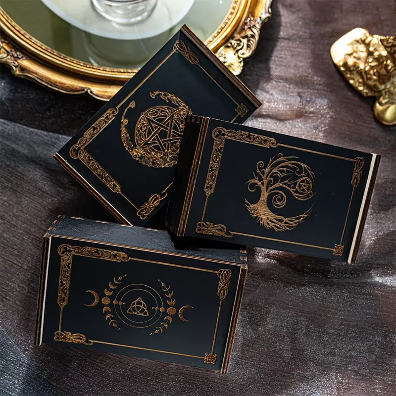Tarot Card Storage Card Box Black Push-pull Wooden Box Storage Box Gift Box Wooden Box Tarot Card Storage Box
Tarot Card Storage Card Box Black Push-pull Wooden Box Storage Box Gift Box Wooden Box Tarot Card Storage Box