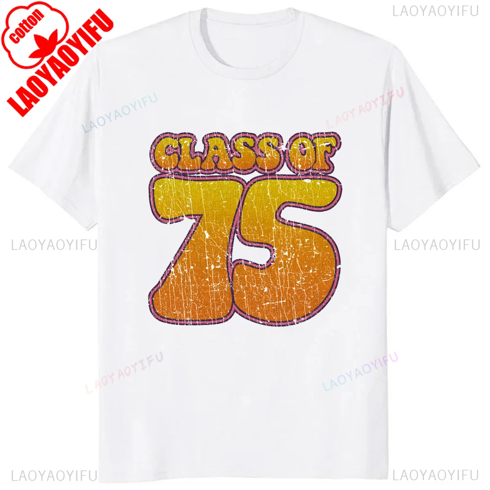 Classic of 1975 Vintage Style Graphic Birthday Gift T-Shirt Short Sleeve Cotton Fashion Man Tshirt Harajuku Loose Women T Shirt
Classic of 1975 Vintage Style Graphic Birthday Gift T-Shirt Short Sleeve Cotton Fashion Man Tshirt Harajuku Loose Women T Shirt