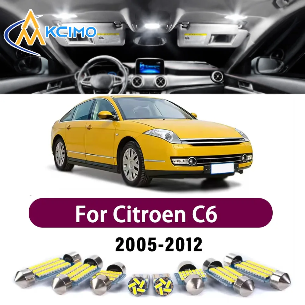 High-Quality Light Bulb For Citroen C6 2005-2012 Premium Reading Mirror Bright LED Safer Easy Install Interior Error-Free Lights
High-Quality Light Bulb For Citroen C6 2005-2012 Premium Reading Mirror Bright LED Safer Easy Install Interior Error-Free Lights