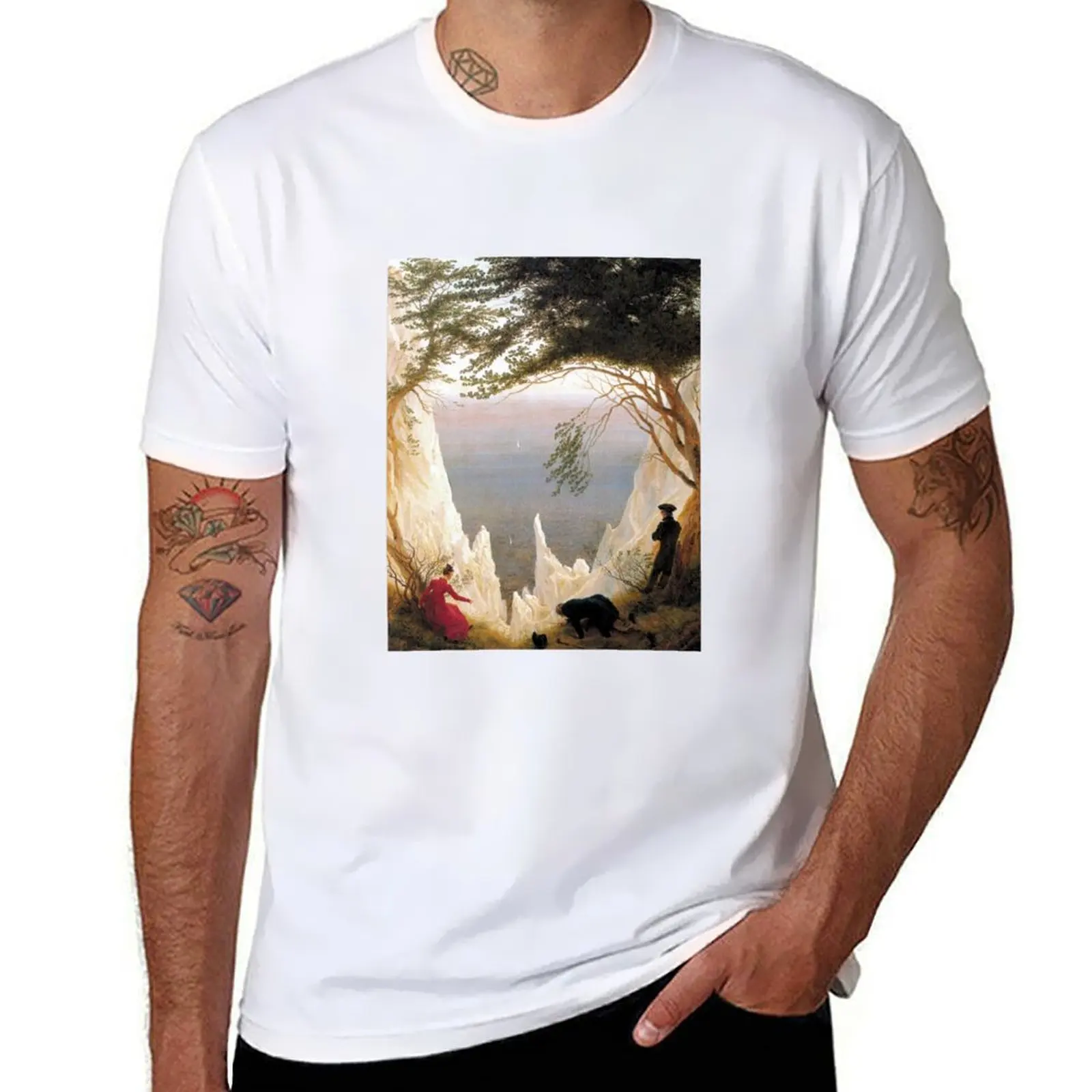 Chalk Cliffs at Ruegen (Caspar David Friedrich) T-Shirt t shirt man cotton man t shirts high quality luxury brand T-Shirt
Chalk Cliffs at Ruegen (Caspar David Friedrich) T-Shirt t shirt man cotton man t shirts high quality luxury brand T-Shirt